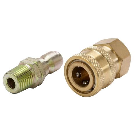 Quick Connect Female Brass Adapter – 1/4” Quick 